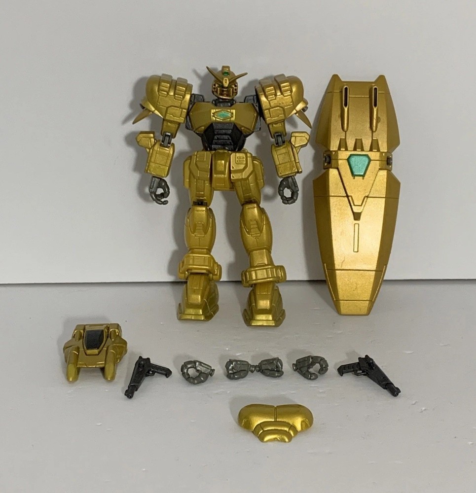 Gold Hyper Mode Maxter Gundam Mobile Suit In Action Figure MSIA Mobile Fighter G