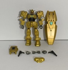 Gold Hyper Mode Maxter Gundam Mobile Suit In Action Figure MSIA Mobile Fighter G