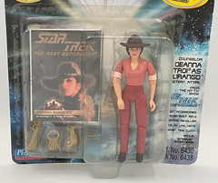 STAR TREK Holodeck Series Deanna Troi As Durango Figure Western Attire Playmates