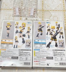 figma Rin Kagamine 019 Len Kagamine 020 Vocaloid Action Figure Max Factory 2008