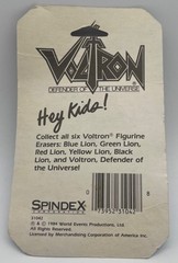VINTAGE VOLTRON Defender of the Universe Collectable Eraser 1984 NEW SEALED