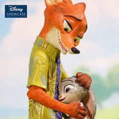 enesco SHOWCASE Zootopia Nick comforting Judy figurine NEW IN STOCK