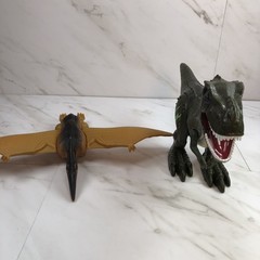 ZURU Robo Alive T-Rex Walking Robotic Dinosaur 12″ Sound & Dragon-I Pterodactyl