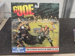 GI Joe Extreme Lt Stone vs Iron Klaw The Ultimate Battle Of Good Vs Evil MOC!