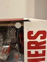 Transformers AOE Silver Knight Optimus Prime Platinum Edition NEW – Damaged Box
