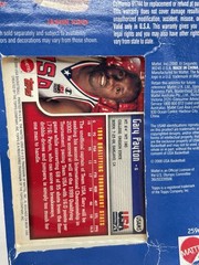 Gary Payton – TEAM USA 2000 Mattel NBA SUPERSTARS Limited Edition Figure & Card