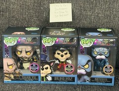 Funko Pop Digital Disney Villains Shan Yu x9 Bad Wolf x3 Nessus x3 15 Pop Bundle