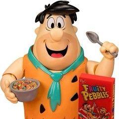 FRED FLINTSTONE 6″ FIGURE FRUITY PEBBLE JADA