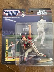 NEW DENNY NEAGLE FIGURE STARTING LINEUP 1999 BASEBALL HASBRO! R144