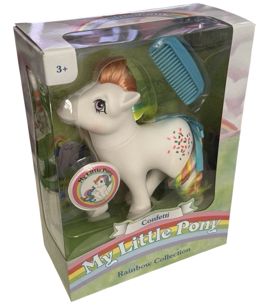 My Little Pony Confetti 35th Anniversary G1 Rainbow Collection New in Box