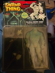 Bio Glow Swamp Thing Action Arm Swing Ax & Mace VTG Action Figure 1990 KENNER