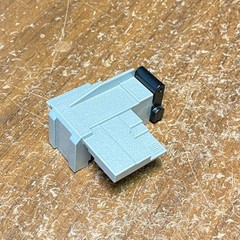 Custom 3D printed back cover filler upgrade for MP-36 Megatron