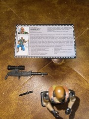 GI JOE Vintage Action Figure ROADBLOCK BATTLE CORPS 91 Random Acc