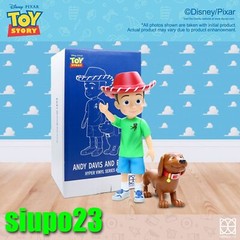 Herocross ~ HVS #058 Disney Toy Story 30cm Andy and 12.5cm Buster Figure