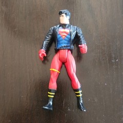 DC Comics Superboy Superman Franchise Plastic Action Figure Red Black Yellow