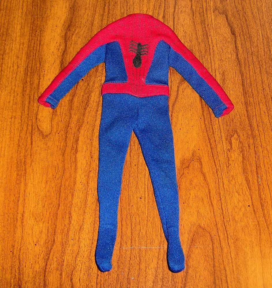 VINTAGE – 1967-68 – IDEAL – 12″ – CAPTAIN ACTION – SPIDER-MAN – UNIFORM – C7/8