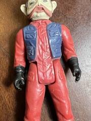 VINTAGE STAR WARS ROTJ 1983 NO COO NIEN NUNB COMPLETE CIRCLES ON HEELS VARIANT