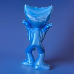 Scary Huggy Wuggy Poppy Playtime 2.75″ Minifigure – Blue guy with teeth