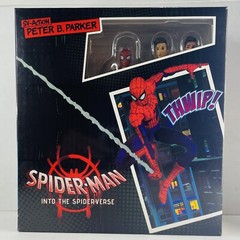 Spider-Man Action Figure Peter Parker Into The Spider Verse Toy Gift With Box