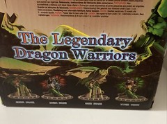 The Legendary Dragon Warriors Red Green Winged Toy 4” Figurine New In Box Age 3+