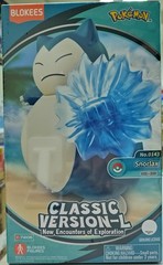 BLOKEES POKEMON CLASSIC VERSION-L NO. 0143 SNORLAX MODEL KIT ENGLISH PACK