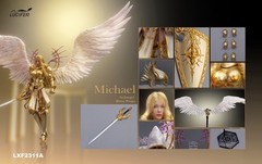 LXF2311A: Lucifer Archangel Dawn Wing Michael 1/12 Action Figure – Ver. A (Gold)
