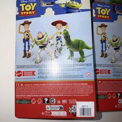 Toy Story Complete Set – Woody Buzz Lightyear Jessie Rex – Playscale Pixar