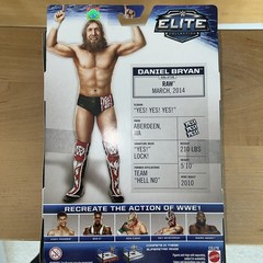 WWE Daniel Bryan Elite Series 32 Action Figure Wyatt Family MINT CONDITION