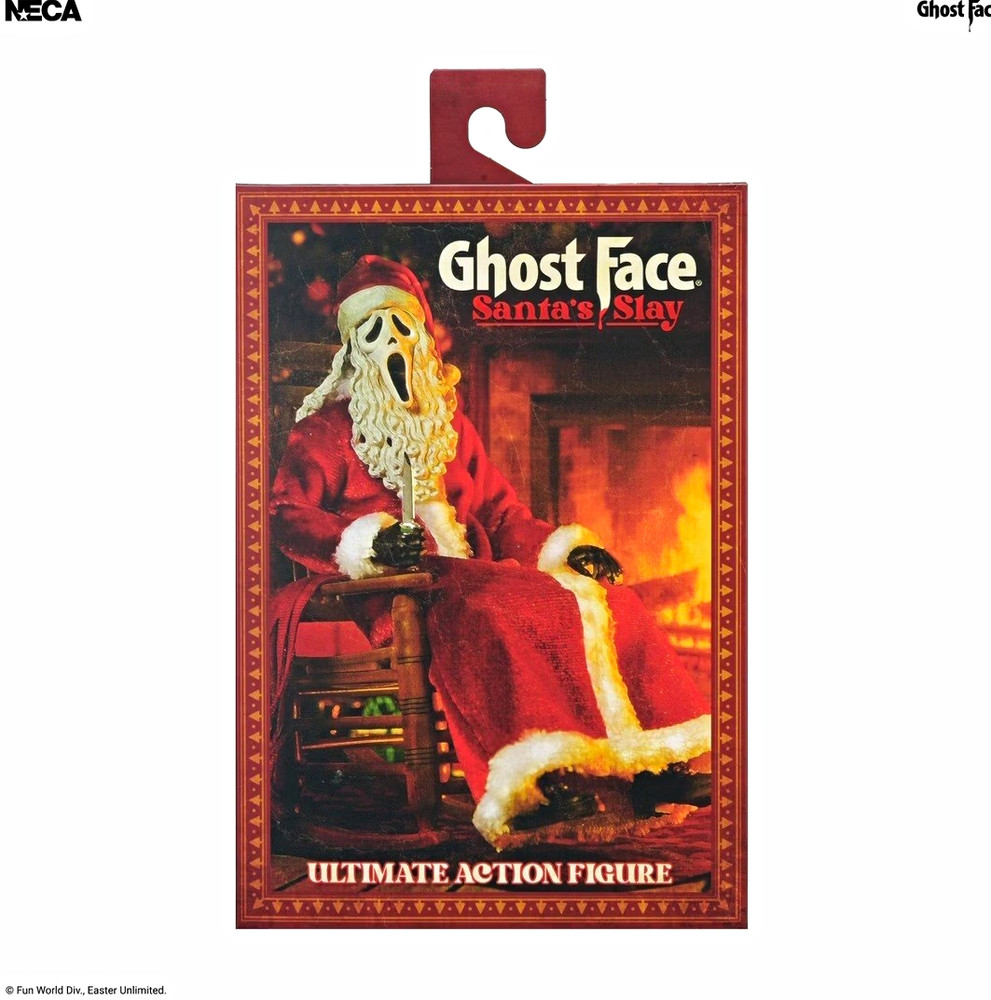 **SHIPS WITHIN 24 HOURS** Ghost Face 7″ Action Figure Ultimate Santa Ghost Face