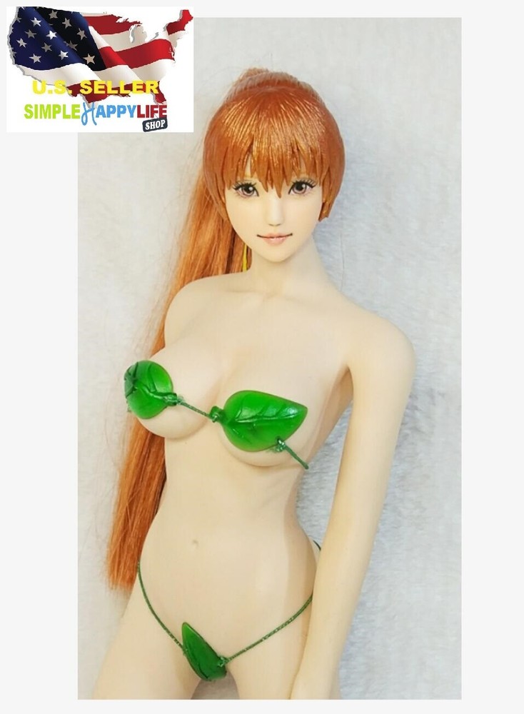 1/6 Leaf shape Bikini Swimsuit For 12″ female figure Phicen hot toys kumik ❶USA❶