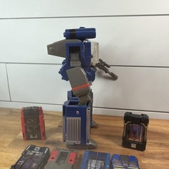 Transformers Soundwave & Doombox + Extras BumbleBee Greatest Hits *Custom Visor