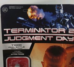 Terminator 2 Judgement Day T1000 Final Battle Posable Exclusive Reaction Figure