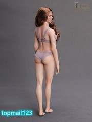 LDDOLL EU28M 1/6 Girl Seamless Body Steel Bone For 12″ Female Action Figure Head