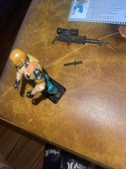 GI JOE Vintage Action Figure ROADBLOCK BATTLE CORPS 91 Random Acc