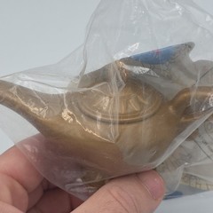 RARE 1993 Genie Magic Lamp 4.75″ McDonald’s EUROPE Action Figure Disney Aladdin