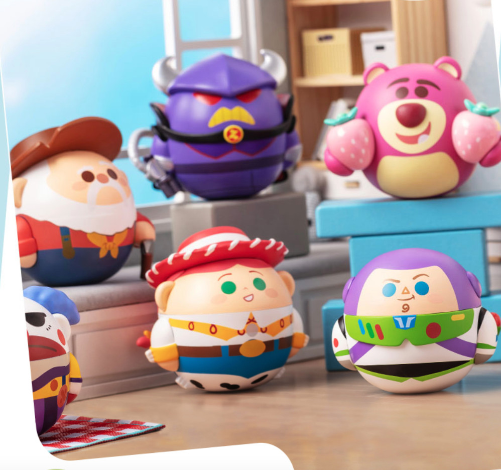 💡Miniso x Disney Pixar Toy Story Rolling Ball One Blind Box w/One Random Figure