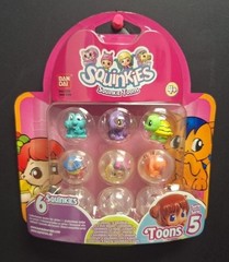 Squinkies Toons Collector Pack 6 Pack – Series 1 to 6 – New/Sealed