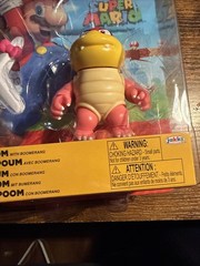 Jakks Pacific Nintendo Super Mario POM POM w/ Boomerang 4 Inch Action Figure MOC