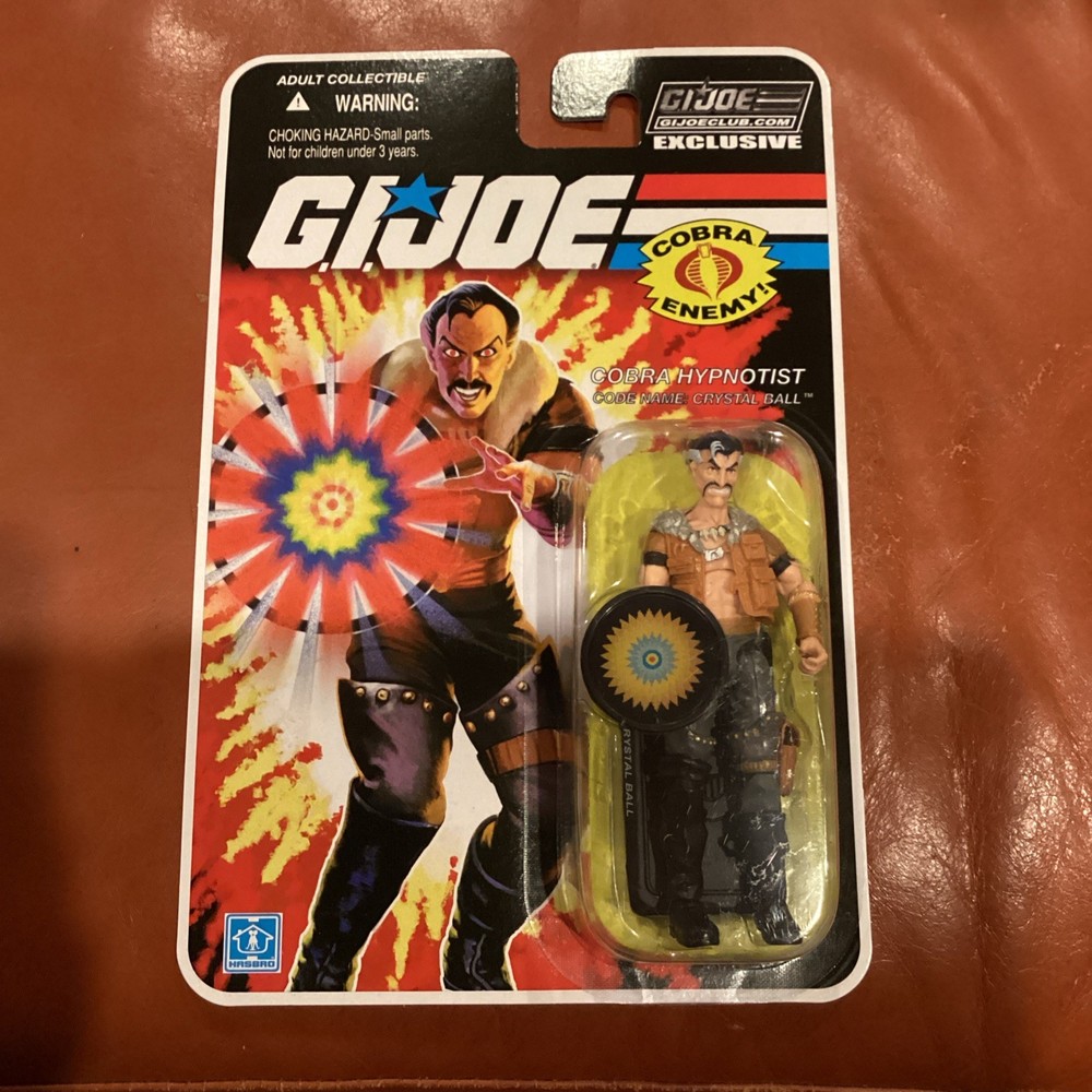 2018 GI Joe Collectors Club Exclusive FSS 7-10 Crystal Ball Cobra Hypnotist