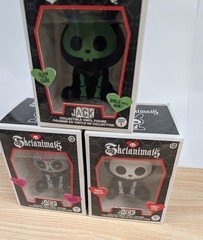 SEALED Skelanimals COMPLETE Jack Figure Set Glow in the Dark Day of the Dead