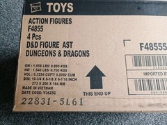Dungeons & Dragons Honor Among Thieves Action Figure Golden Archive Case 4 Pack
