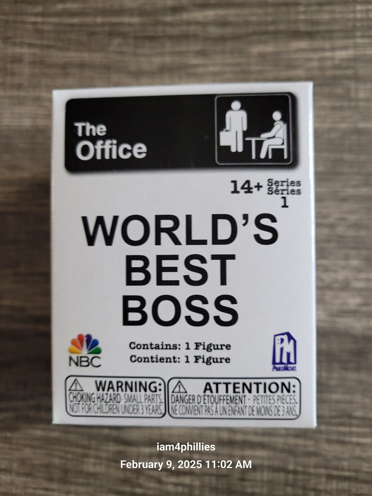 🔥Lot Of 4 – NBC The Office Mini Figure Blind Boxes World’s Best Boss Series 1🔥
