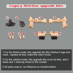 New 3D DIY Replenish Filler Upgrade Kits For Legacy Detritus in stock