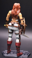 Custom New MOTU-Inspired Teela-like Warrior Fan Art 6″ with Sword & Shield