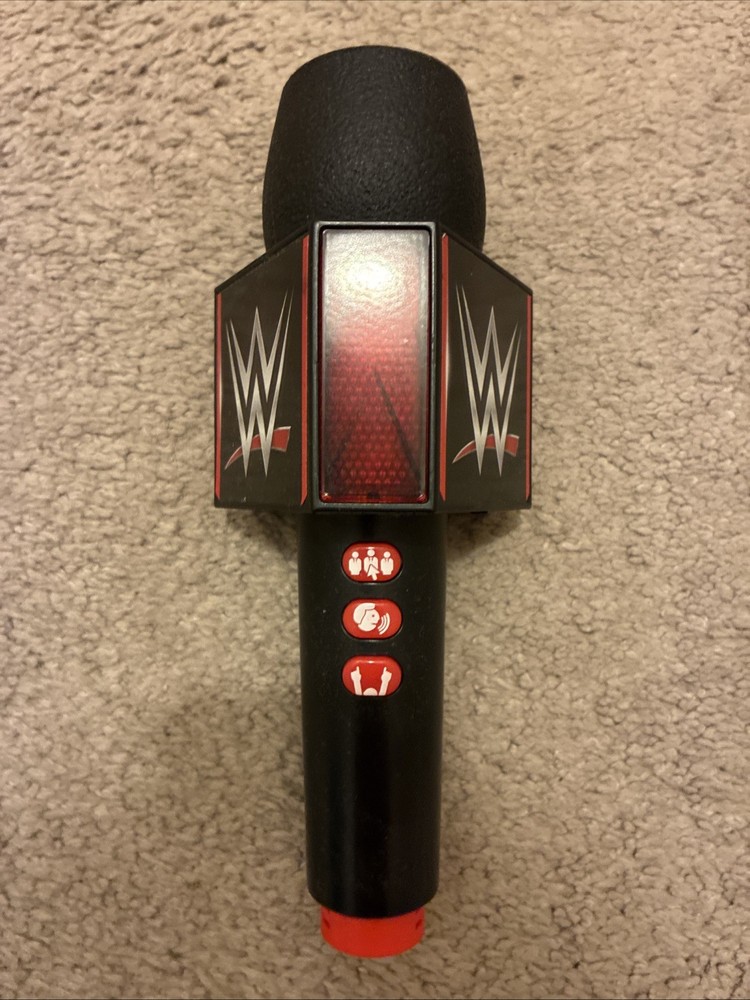 WWE Superstars Live Action BATTLE MICROPHONE Mattel 2018 Smack Talk