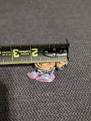 Rose Turtle 3D Printed Articulated Keychain Turtle Eyes Is Hand Painted..