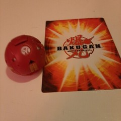 Bakugan Spindle Red Pyrus Vestroia 620g With Random Card