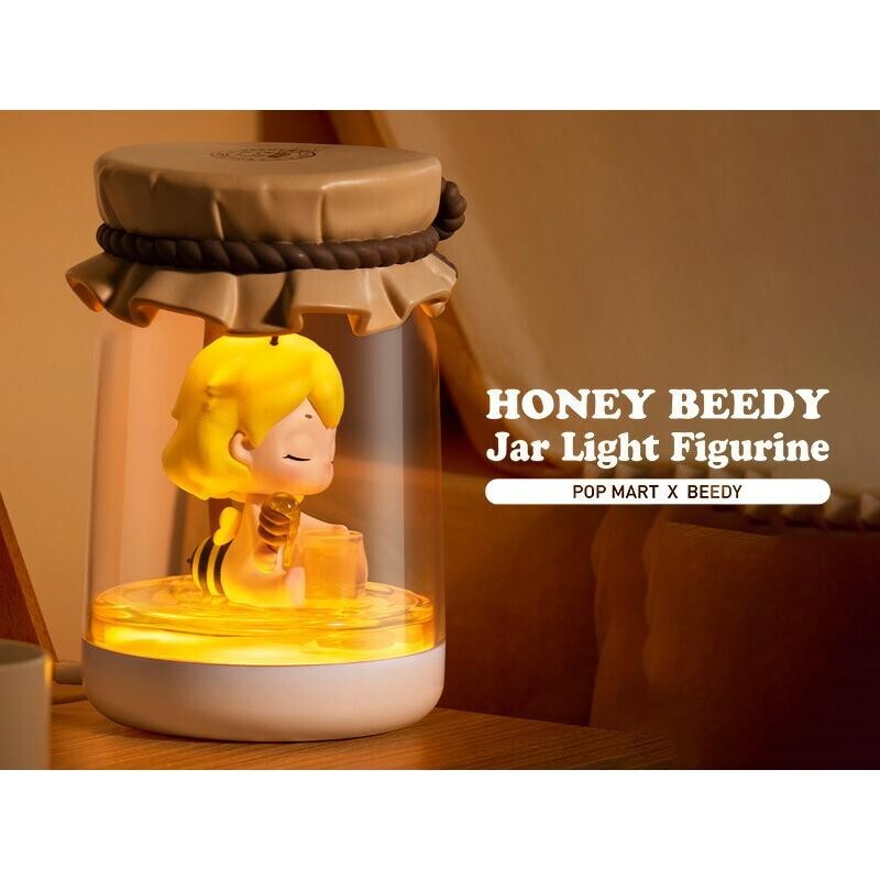 POPMART X BEEDY – HONEY BEEDY JAR LIGHT FIGURINE
