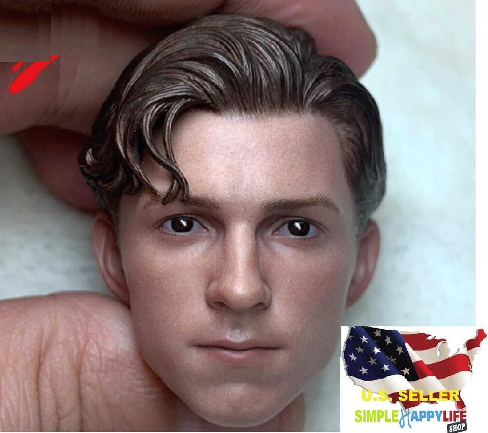 1/6 Tom Holland head sculpt 2.0 for Spider-Man no way home hot toys phicen ❶USA❶