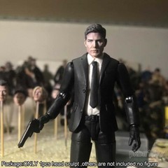 Premium 1/18 Supernatural Dean Winchester Head Sculpt Man Head For 3.75″ Figure